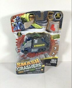 FUN New Smash Crashers Willy Waste Dump Garbage Truck Blind Mystery Crates Kids